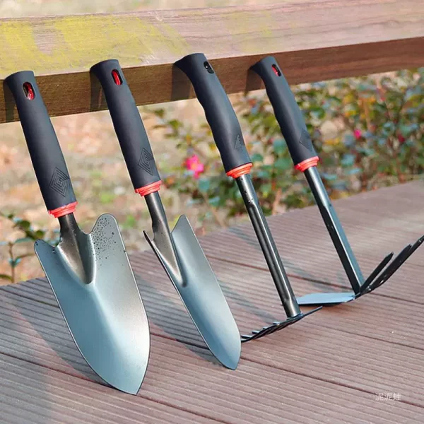 Four-piece garden shovel set - Image 2